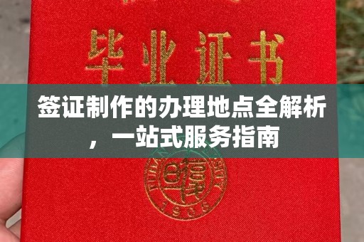 奉贤签证制作的办理地点全解析，一站式服务指南